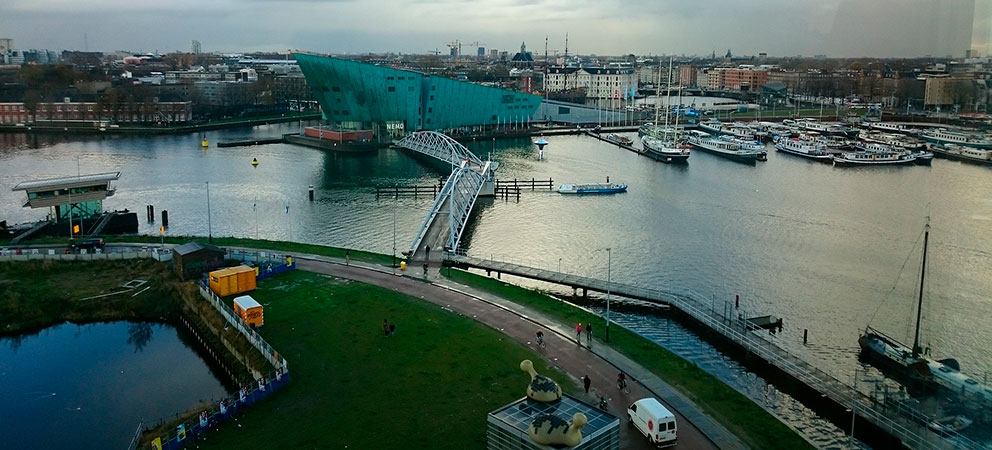NEMO, the science museum of the Netherlands. Visits in Amsterdam